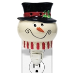 Snowman Ceramic Plug In Wax Melter
